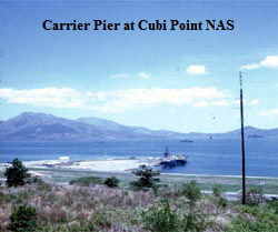 Carrier Pier at Cubi Point NAS